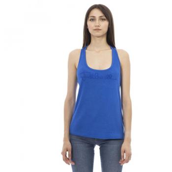 Just Cavalli Women's Sleeveless Blue Beachwear Top - Sizes S, M, L, XL