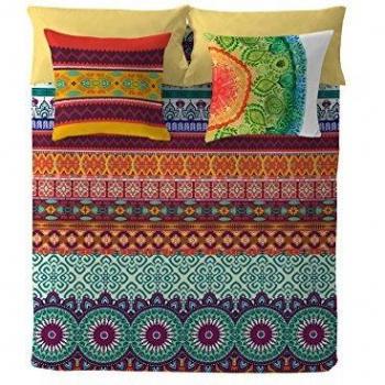 COSTURA Bogona Juego Funda nórdica 2 Piezas, Multicolor, Cama 90