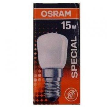 OSRAM T26 Bombilla Incandescente, E14, 15 watts, Trasparente, 1 Unidad