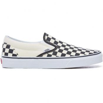 Vans Classic Slip-On Checkerboard - Blanco y Negro