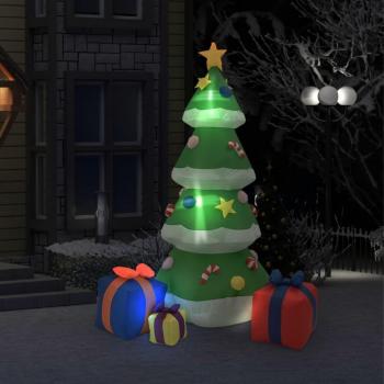 Adornos de Navidad inflables LED interior y exterior 240 cm