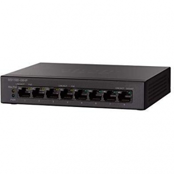 Cisco Small Business SG110D-08HP PoE, black