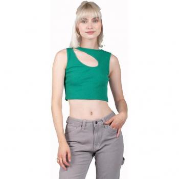 Camiseta casual para mujer azul