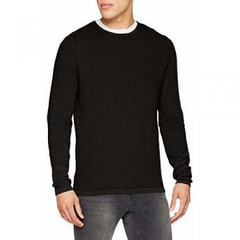Only & Sons Onshugh Line Crew Knit Noos suéter, Negro