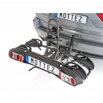 Mottez Portabicicletas PLATEFORME Soporte para 2 bicicletas sobre raÃ­les