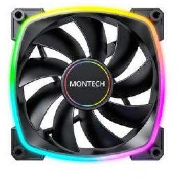 Ventilador Montech AX140 PWM ARGB 140mm Negro