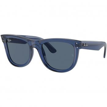Ray-Ban RBR0502SF Wayfarer Reverse Asian Fit 67083A Men's Sunglasses Blue 53mm