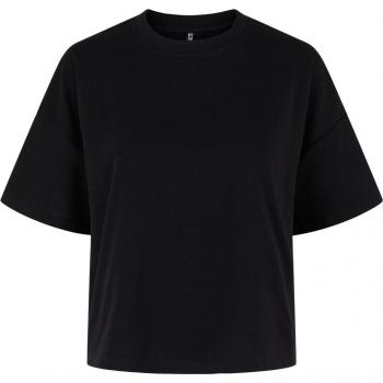 Sudadera de mujer Pieces Chilli con mangas 2/4 y camiseta básica negra suelta