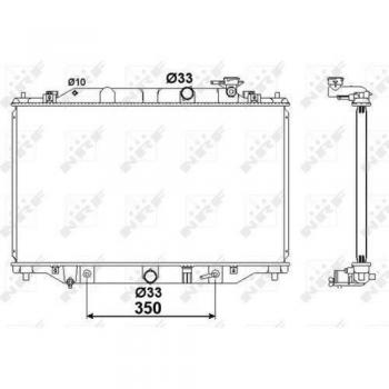 NRF 58417 Radiator, engine cooling