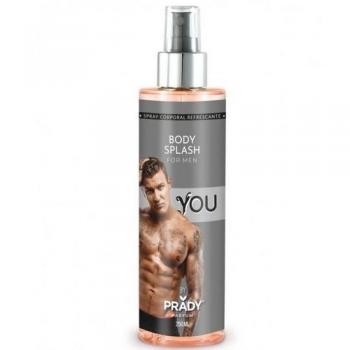 Lote Perfume YOU 3 PCK - Para Hombre - Prady, Bruma Corporal Brillante con Aloe Vera 250ml - Prady - YOU HOMME