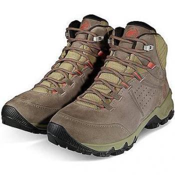 Botas de montaña Mammut Nova IV Mid Gore-Tex Femenino Caqui, impermeables, con membrana GORE-TEX, diseño mid para mayor soporte, suela de alta tracción, talla 37(1/3)