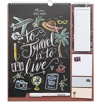 Calendario 2022 pared Lily & Val - Planificador mensual 2022 - Calendario mesual planificador │Calendario familiar - Calendario 2022 - Producto con licencia oficial