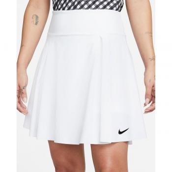 Nike Dri-FIT Advantage Women's Long Golf Skirt - White/Black, Size L