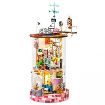 Maqueta Bloomy House con Luces LED y 193 Piezas