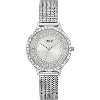 Reloj de mujer Guess Soiree GW0402L1 de acero y correa plateada