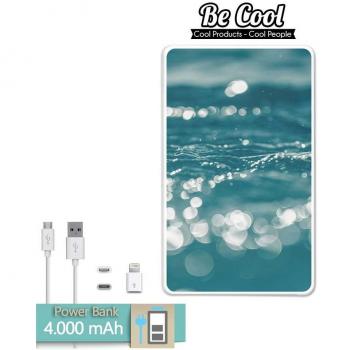 Becool® - Batería Externa Power Bank 4000 mah + Gratis 1 cable USB-MicroUsb