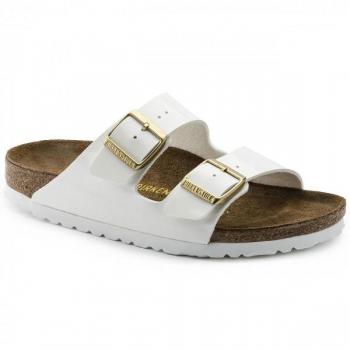 Birkenstock Arizona Patent White Women's Sandals EU 38