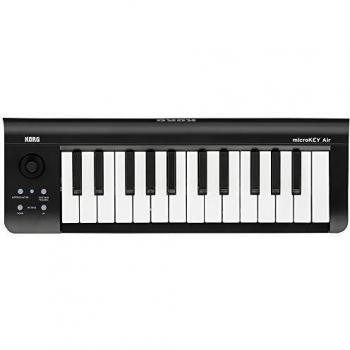 KORG MICROKEY2-25AIR Bluetooth Wireless and USB MIDI Controller - 25 Key - Black