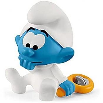 Figura de Juguete Schleich 20830 - Bebé Pitufo con Sonajero