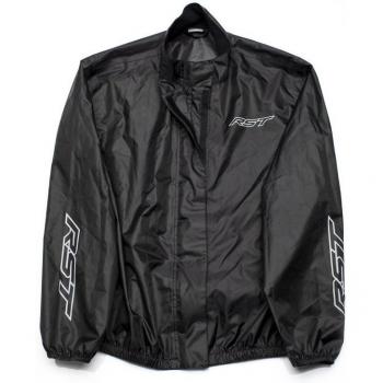 Chaqueta de lluvia ligera impermeable para moto RST - Negro - 2XL