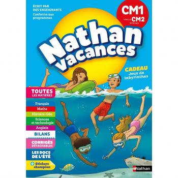 Nathan Vacances Du CM1 vers le CM2 9/10 ans