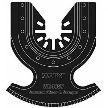 Worx WA4957 - Rebanadora de sierra y la cuchilla rascador para sonicrafter / / multi-herramienta oscilante