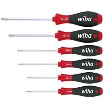 WIHA TX10-TX40 SoftFinish - Juego de destornilladores Torx