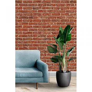 Papel Pintado Ladrillo Pintado - 1 Rollo 55 x 250 cm