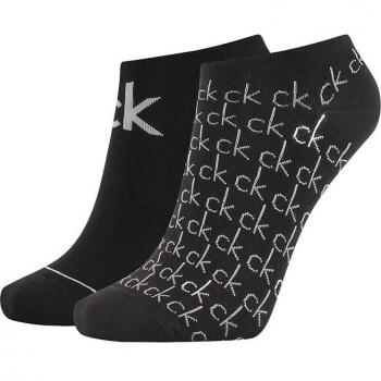 Calcetines Sneaker All Over Logo 2 Pares