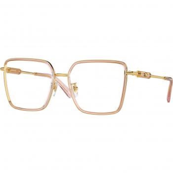 Versace VE1294D Asian Fit 1507 Women’s Eyeglasses Gold Size 55 - Blue Light Block Available