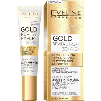 Eveline Cosmetics Gold Revita Expert Firming Eye Cream with Cooling Effect 15 ml