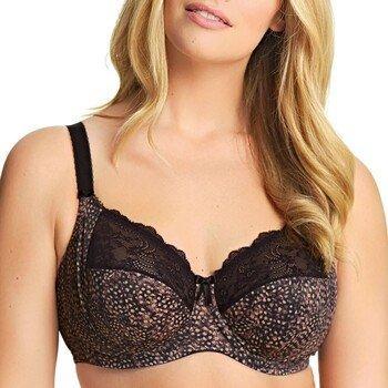 Elomi Morgan Full Cup Banded Bra in Ebony for Women (Size K 85 / 38H)
