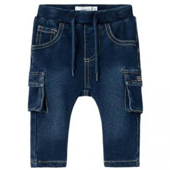 Jeans Cargo Baggy Fit Oscuro para Niños 56