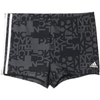 adidas I M3S BX - Bañador para hombre, color negro / blanco, talla 1