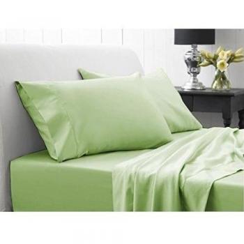 Calidad de primera - 200-de percale de-de ropa de cama algodón egipcio de cama de matrimonio 76,2 cm con bolsillo emperador patrones de costura para chaquetas, verde de, 200TC 100% algodón juego para cama de