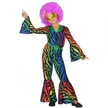 Disfraz de Disco para Niña Multicolor 7-9 Años