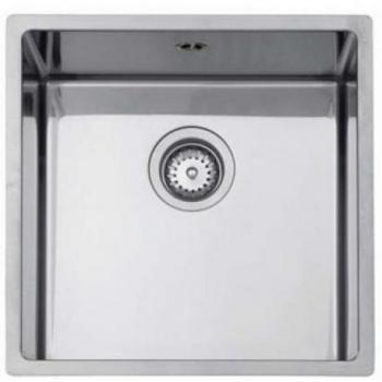 Teka - Fregadero inox BELINEAR153440, 1 seno, bajo encimera, mueble 45cm