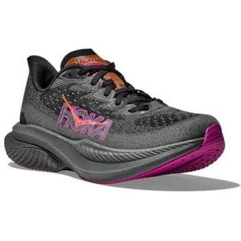 HOKA Women's Mach 6 Road Running Shoes - Pure Black, Size 36(2/3)