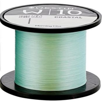 Cuerda trenzada Westin W10 13 Coastal Mist 0.10mm 1500m 6.0kg