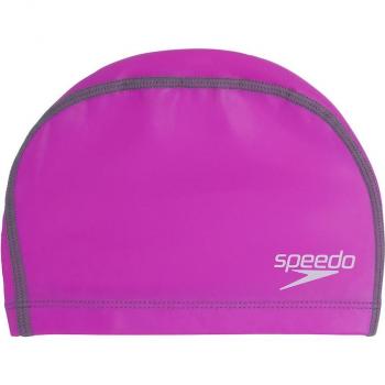 Gorro de natación unisex Speedo Long Hair Pace Cap lila rosado