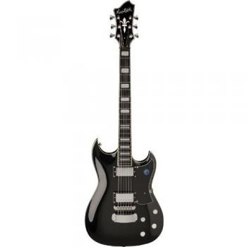 Hagstrom Pat Smear Signature Electric Guitar Black Gloss