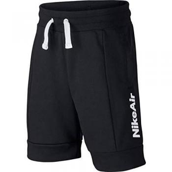 NIKE B NSW Air Ft Short, Niños, Black/Black/Black/White, S