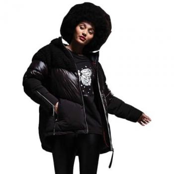 Regatta x Christian Lacroix Women's Insulated Sete Baffled Jacket Black, Size 18