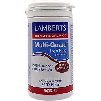 Lamberts Multi Guard Iron Free - 60 Tabletas