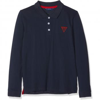 GUESS L83p04k5ds0, Polo para Niños, Azul