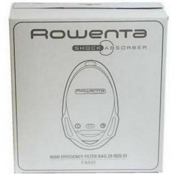 Bolsa de Aspiradora de Microfibra Rowenta ZR002601 - Kit de 5 Sacos para Shock Absorber RO50311, RO50610, RO50611, RO51311