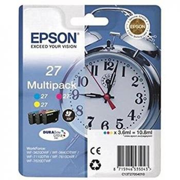 Multipack Tinta EPSON T270540 WF3000/WF7000/ Despertador
