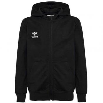 Hummel Chaqueta Go 2.0 para niños, sudadera con capucha, diseño moderno, material ligero y transpirable, ideal para actividades deportivas y uso diario