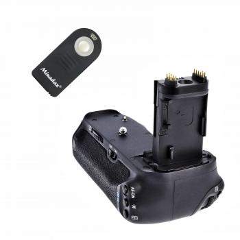 Minadax Profi - Empuñadura de batería para cámara Canon EOS 70D