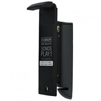 Flexson Tilt and Swivel Wall Mount Bracket for SONOS PLAY:1 - Black